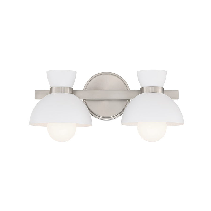 Savoy Meridian 2 Light Bathroom Vanity