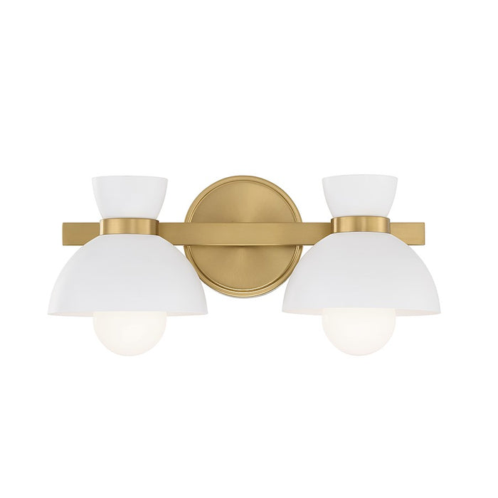 Savoy Meridian 2 Light Bathroom Vanity