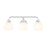 Savoy House Meridian 3Lt Bathroom Vanity Light, Chrome/White Opal - M80081CH