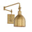 Meridian Traditional 1 Light Adjustable Wall Sconce