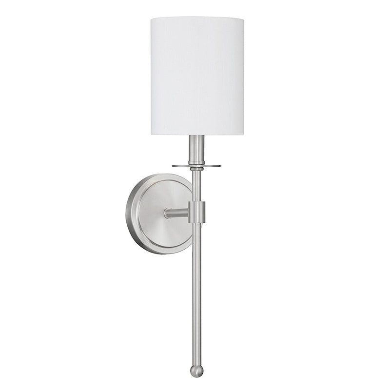 Savoy House 1-Light 20" Wall Sconce, Brushed Nickel