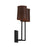 Meridian Mission 2 Light Wall Sconce, Matte Black