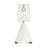 Savoy House 1-Light Wall Sconce, White/Polished Nickel