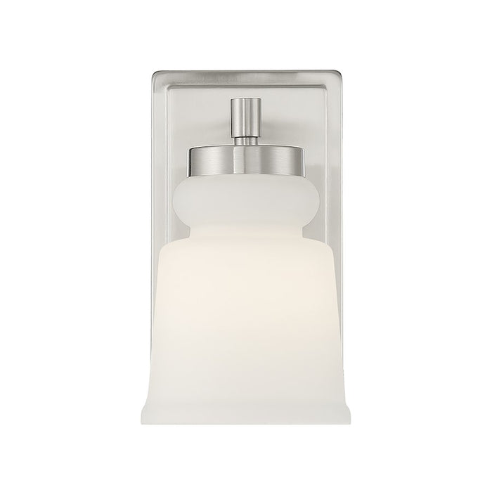 Savoy House 1-Light 8.5" Wall Sconce, Brushed Nickel