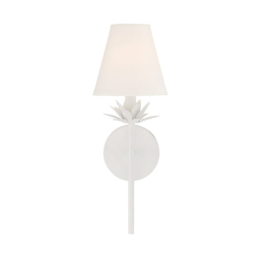 Savoy House 1-Light 17" Wall Sconce, White