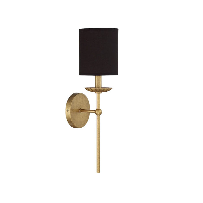 Savoy House 1-Light 19" Wall Sconce, True Gold