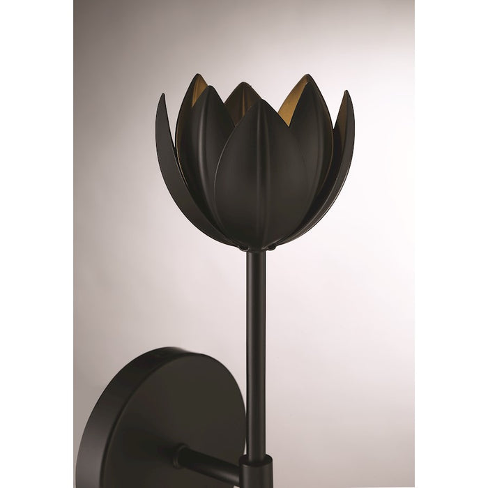 Savoy House 1-Light LED Wall Sconce, Matte Black