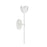 Savoy House 1-Light LED Wall Sconce, White