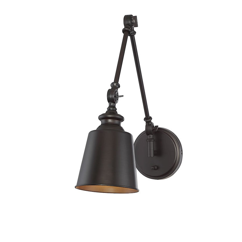 Meridian Farmhouse 1 Light Adjustable Wall Sconce/Set Of 2