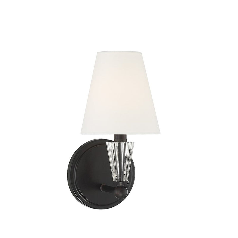 Savoy Meridian 1 Light 12" Wall Sconce