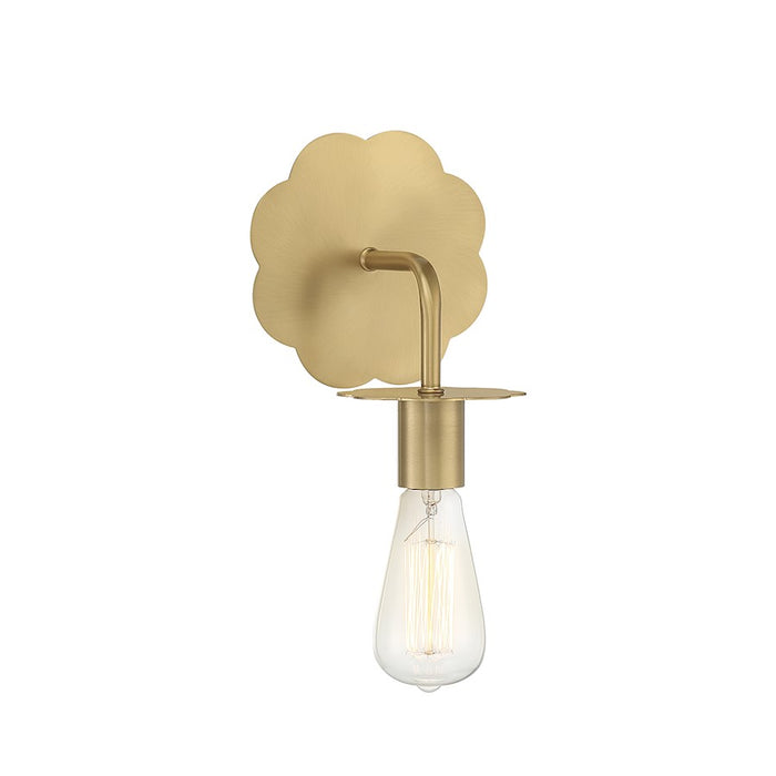 Savoy House 1-Light 6.3" Wall Sconce, Natural Brass - M90104NB