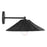 Meridian 1 Light Sconce, Matte Black