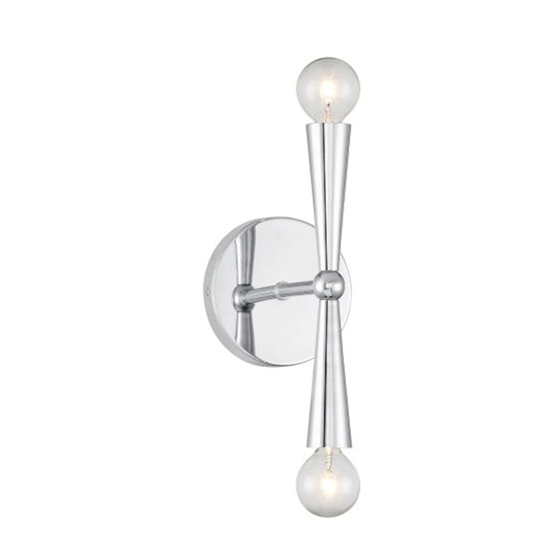 Savoy House Meridian 2Lt Wall Sconce, Chrome