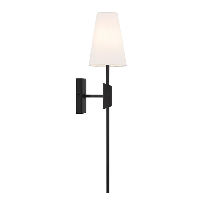 Savoy House Meridian 1Lt Wall Sconce, Black