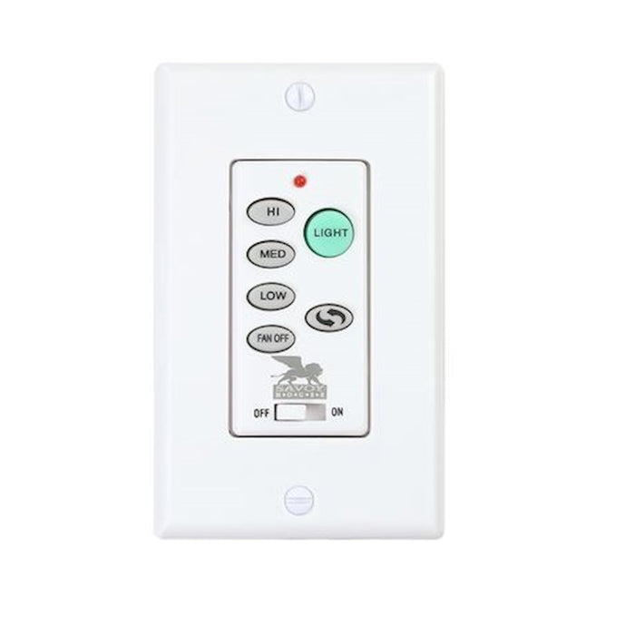 Savoy House Wall Control and Receiver for Fan D'Lier, White - WLC-FANDLIER