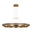 Visual Comfort Mod SL Grace LED 48'' Chandelier, BR/Oak - 700GRC48NBW-LED930