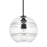 Visual Comfort Mod Sean Lavin Sedona 7" LED Pendant, BK/CL - 700TDSDNGPCB-LED927