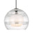 Visual Comfort Modern Sean Lavin Sedona 12" Pendant, BK/Clear - 700TDSDNLPCB