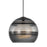 Visual Comfort Modern Sean Lavin Sedona 1 Lt 12" Pendant, BK/SM - 700TDSDNLPKB