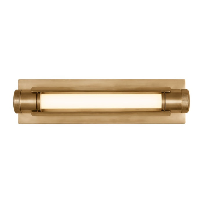 Visual Comfort Modern Capa 1 Light 18" Bath Vanity, Brass - AKBA687WDHAB