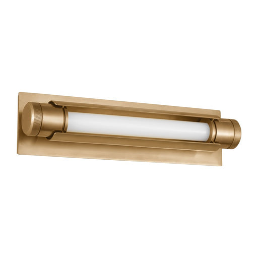 Visual Comfort Modern Capa 1 Light 18" Bath Vanity, Brass