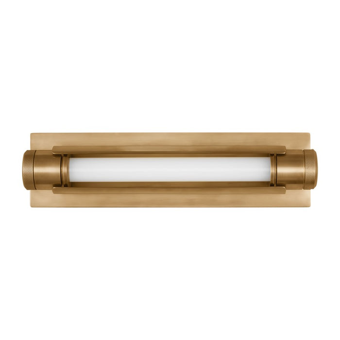 Visual Comfort Modern Capa 1 Light 18" Bath Vanity, Brass