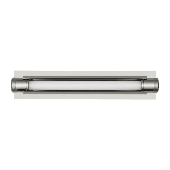 Visual Comfort Modern Capa 1 Light 24" Bath Vanity, Pol Nickel