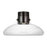 Visual Comfort Modern Morgan 1 Light 18" Flush Mount, BZ/Clear - AKFM592WDBBZCE