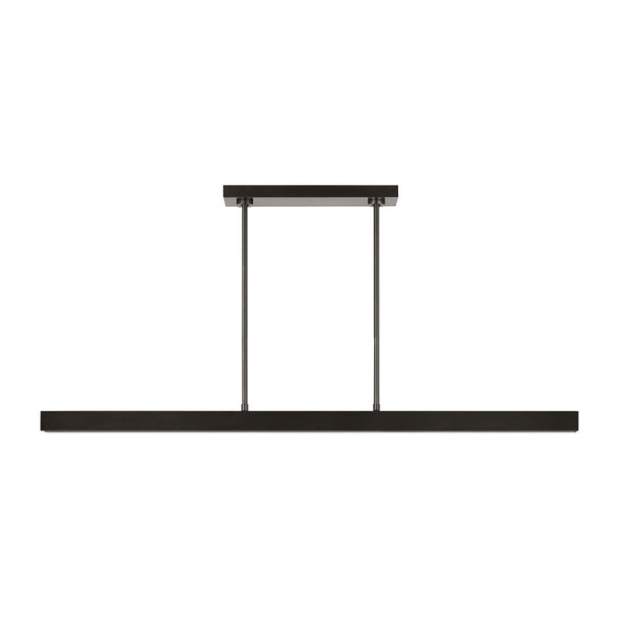 Visual Comfort Modern Maybeck 2 Light 47.7" Chandelier, Bronze