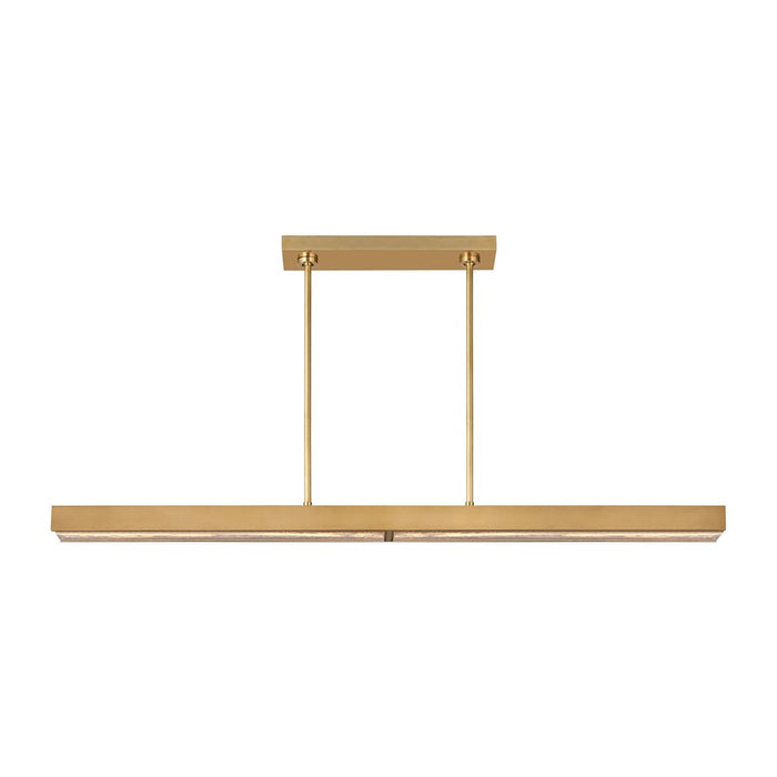 Visual Comfort Modern Maybeck 2Lt 47.7" Chandelier, Brass