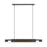 Visual Comfort Modern Ambrose 1 Light 36" Linear Chandelier, BZ