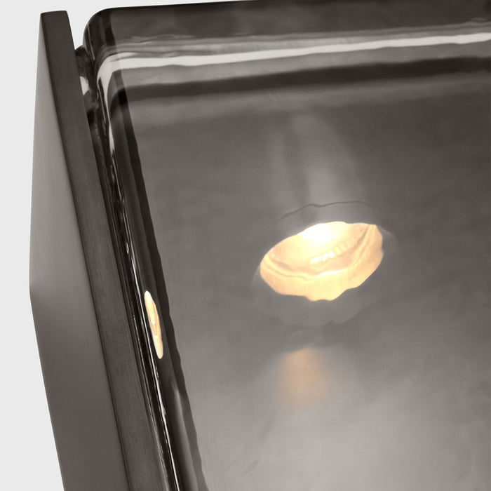 Visual Comfort Modern Maybeck 1 Light 5" Outdoor Sconce, Bronze