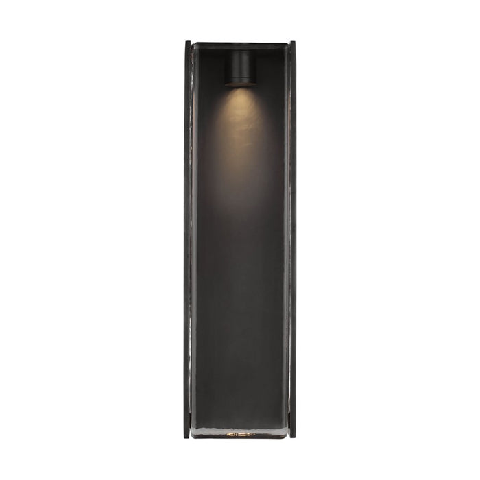 Visual Comfort Modern Maybeck 1 Light 5" Outdoor Sconce, Bronze