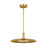 Visual Comfort Modern Avroko Saucer 1 Light 6" Pendant, Brass - AKPD17027NB