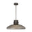 Visual Comfort Modern Morgan 1 Light 22" Pendant, Bronze/Smoke - AKPD593WDBBZSM