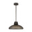 Visual Comfort Modern Morgan 1 Light 16" Pendant, Bronze/Smoke - AKPD594WDBBZSM