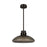 Visual Comfort Modern Morgan 1 Light 16" Pendant, Bronze/Smoke