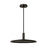 Visual Comfort Modern Saucer Direct 1 Light 18" Pendant, Bronze