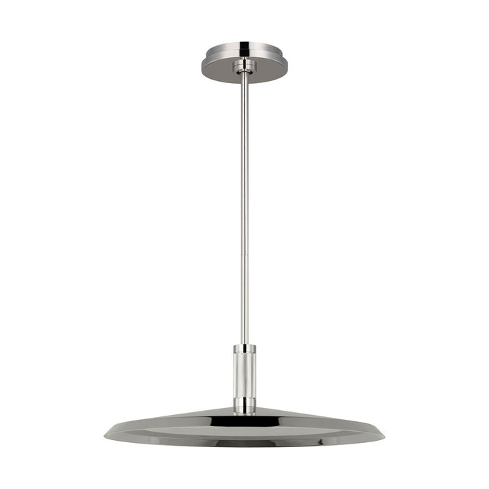 Visual Comfort Modern Saucer Direct 1 Light 18" Pendant, PN