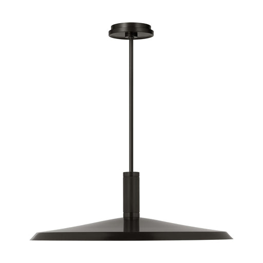 Visual Comfort Modern Saucer Direct 1Lt 24" Pendant, BZ/Brass - AKPD683WDBZDB