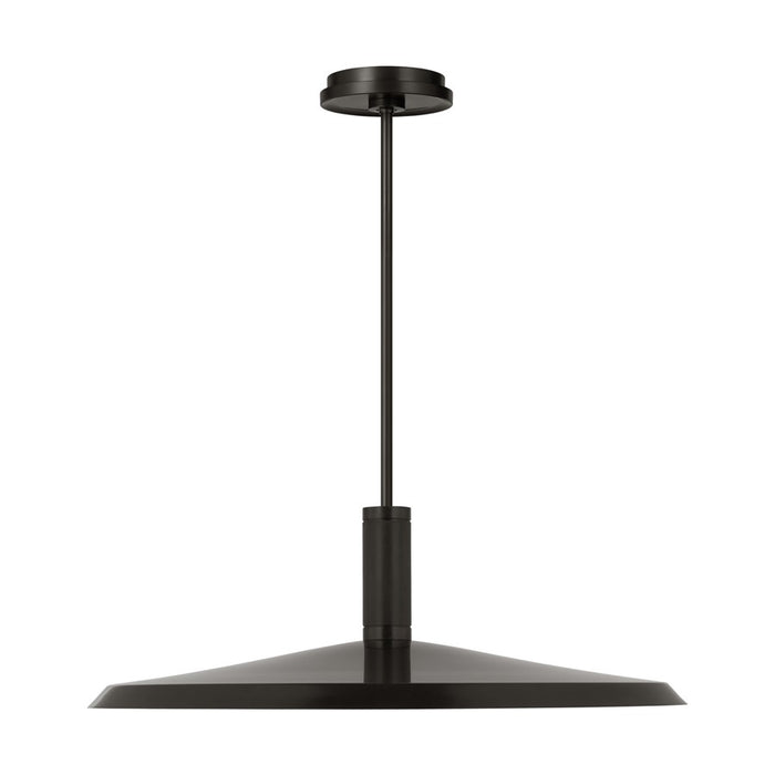 Visual Comfort Modern Saucer Direct 1Lt 24" Pendant, BZ/Brass - AKPD683WDBZDB