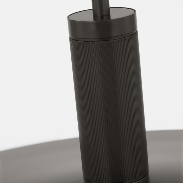 Visual Comfort Modern Saucer Direct 1Lt 24" Pendant, BZ/Brass