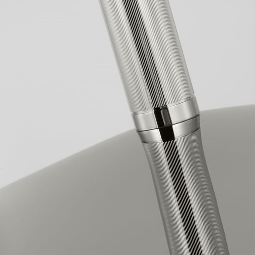 Visual Comfort Modern Saucer Direct 1 Light 24" Pendant, PN