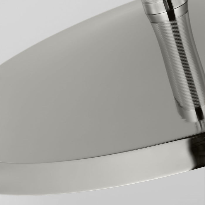 Visual Comfort Modern Saucer Direct 1 Light 24" Pendant, PN