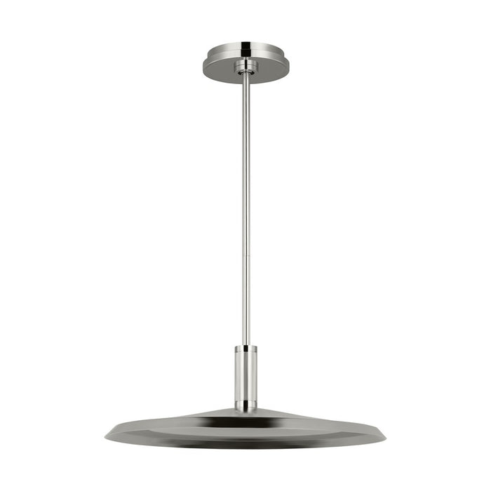 Visual Comfort Modern Saucer Direct 1 Light 24" Pendant, PN