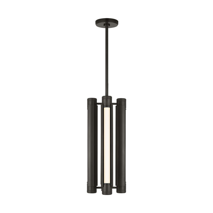 Visual Comfort Modern Capa 4 Light 10.5" Pendant, Bronze - AKPD690WDBZ