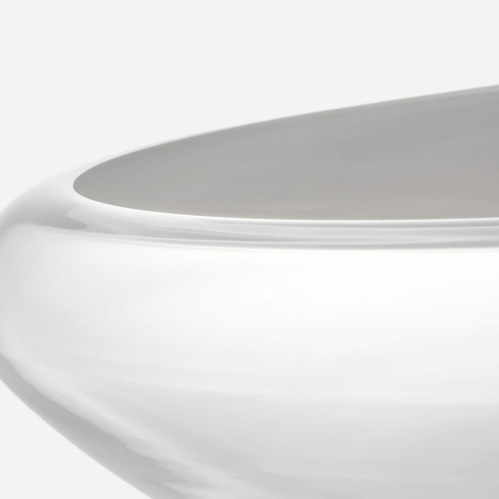 Visual Comfort Modern Morgan 1Lt 16" Table Lamp, Brass/Clear