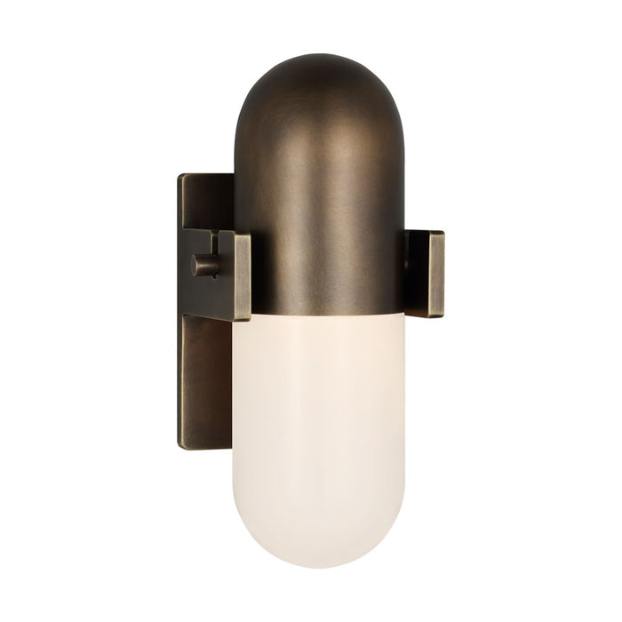 Visual Comfort Modern Capsule 1 Light 3.9" Sconce, Brass