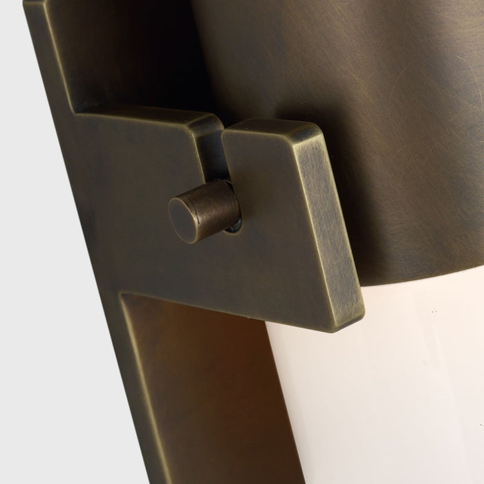 Visual Comfort Modern Capsule 1 Light 3.9" Sconce, Brass