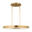 Visual Comfort Modern Wyllis 1 Light 36" Chandelier, Brass - KWCH70027HABALB